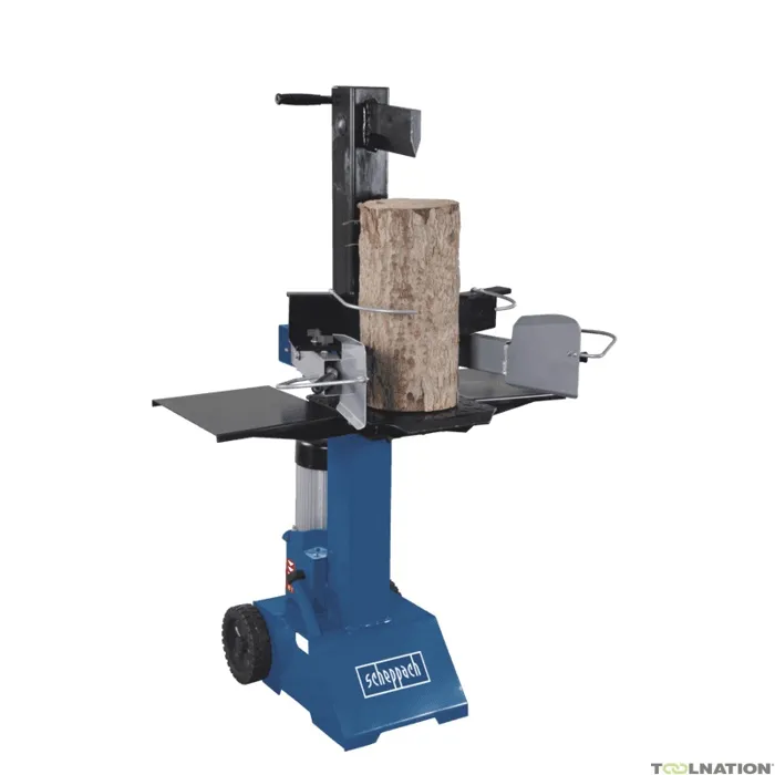 F3 Fendeur de bûches SCHEPPACH 8 tonnes – 3000W – HL810 – Fendeur de buche – Horizontale – Bleu – 55 cm – Image 1