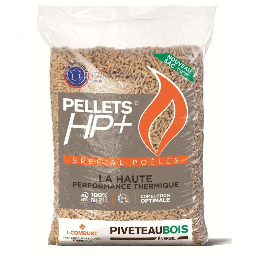 P15 Pellets HP+ Piveteau – Palette de 72 sacs de 15 kg – Image 1